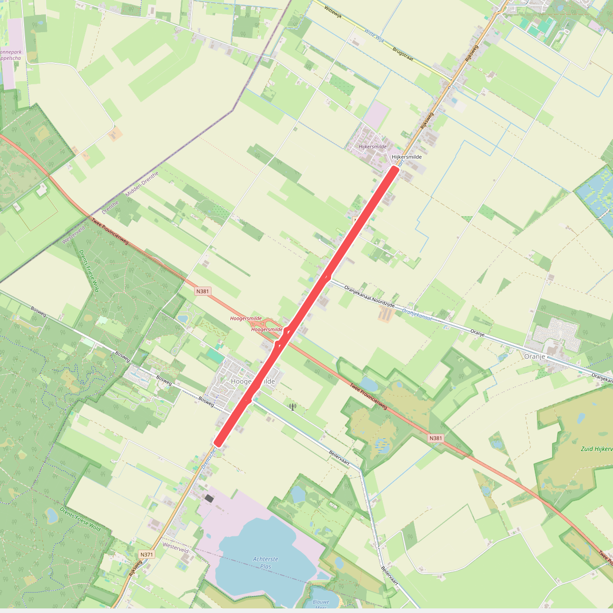 Historische wandelroute Hoogersmilde