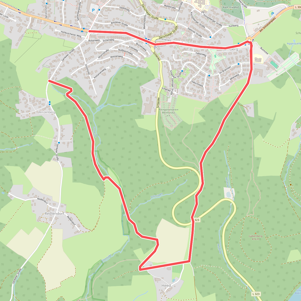 Schallershaus Rundweg A4