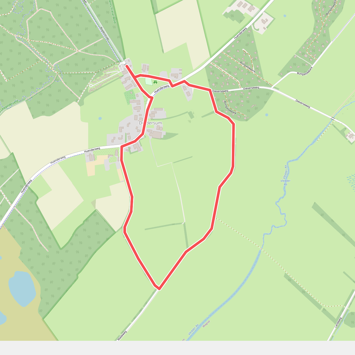 Ommetje Doldersum - Esdorp