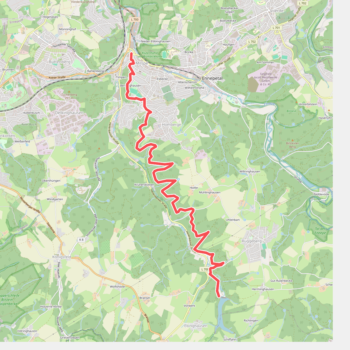 Milspe - Heilenbecker Talsperre