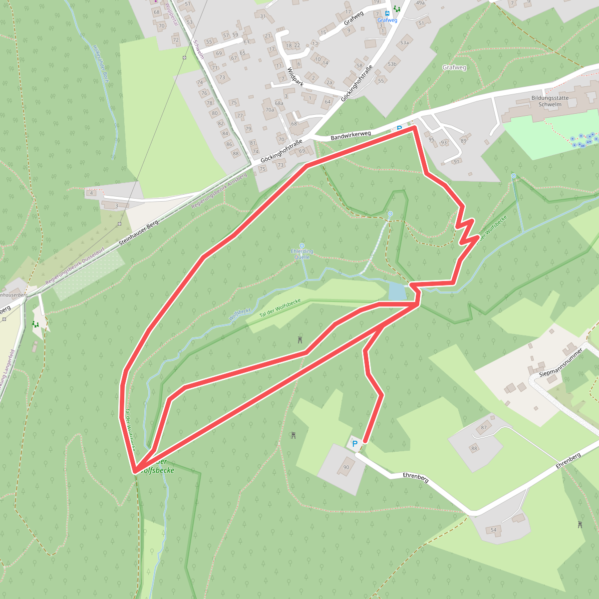 Wolfsbecke Rundweg A1
