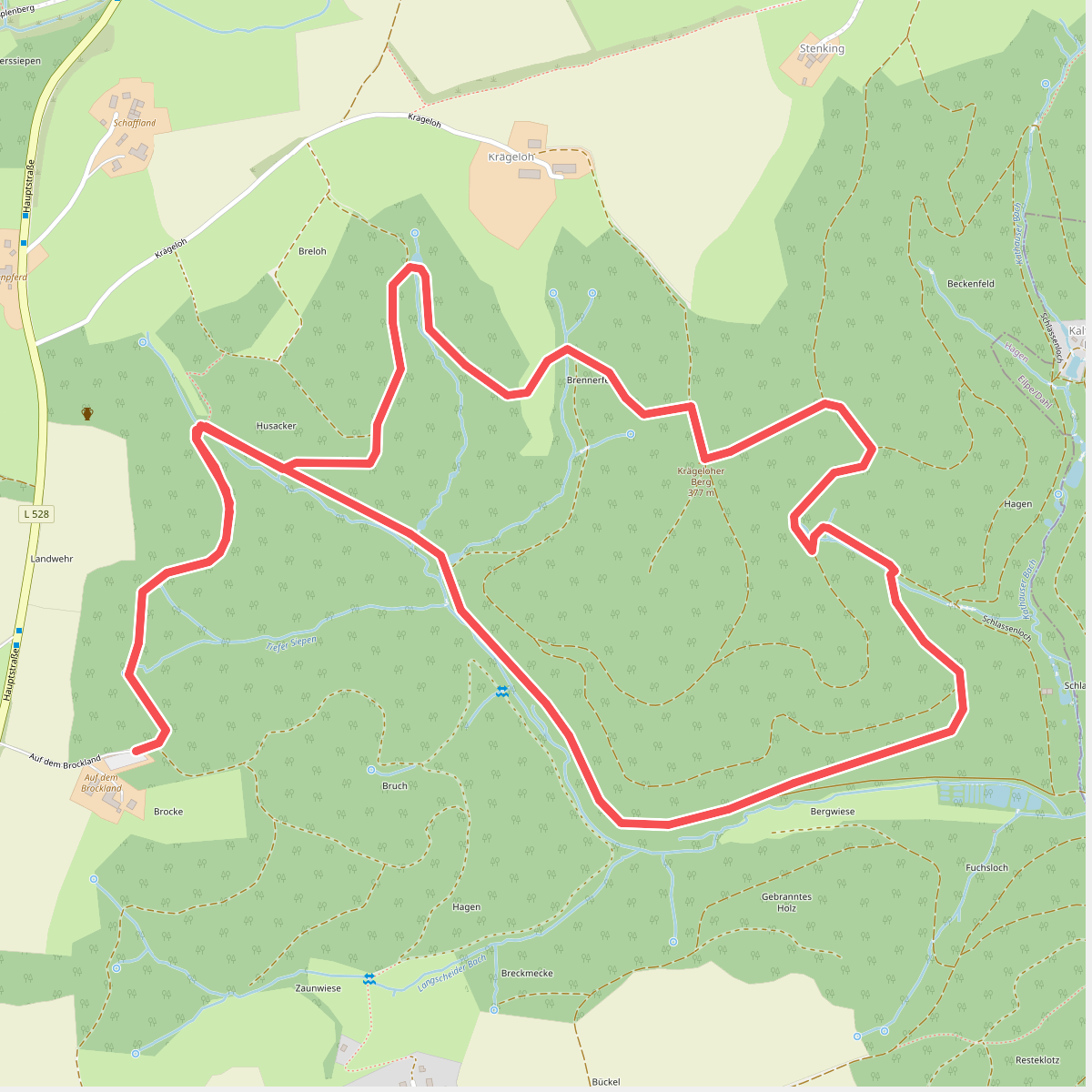 Rundwanderweg Krägeloher Berg