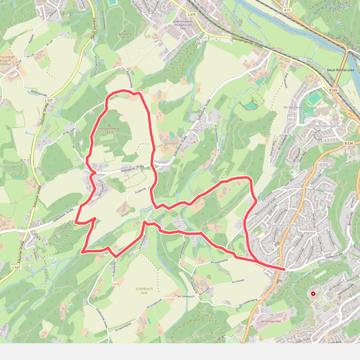 [A2] Historischer Rundwanderweg (Grundschöttel)