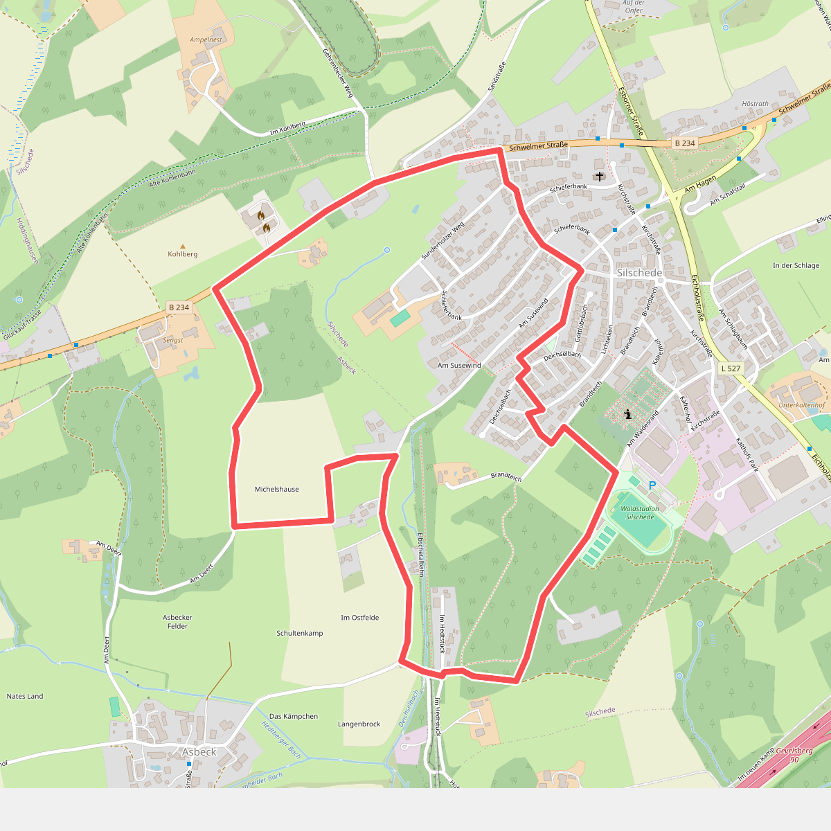 [A3] historischer Rundwanderweg Silschede
