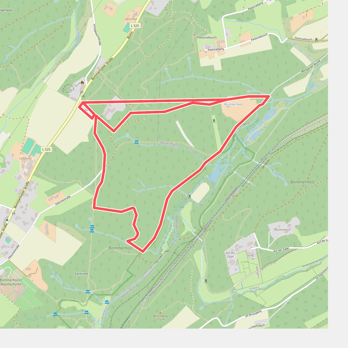 Bommerholz Rundweg B1