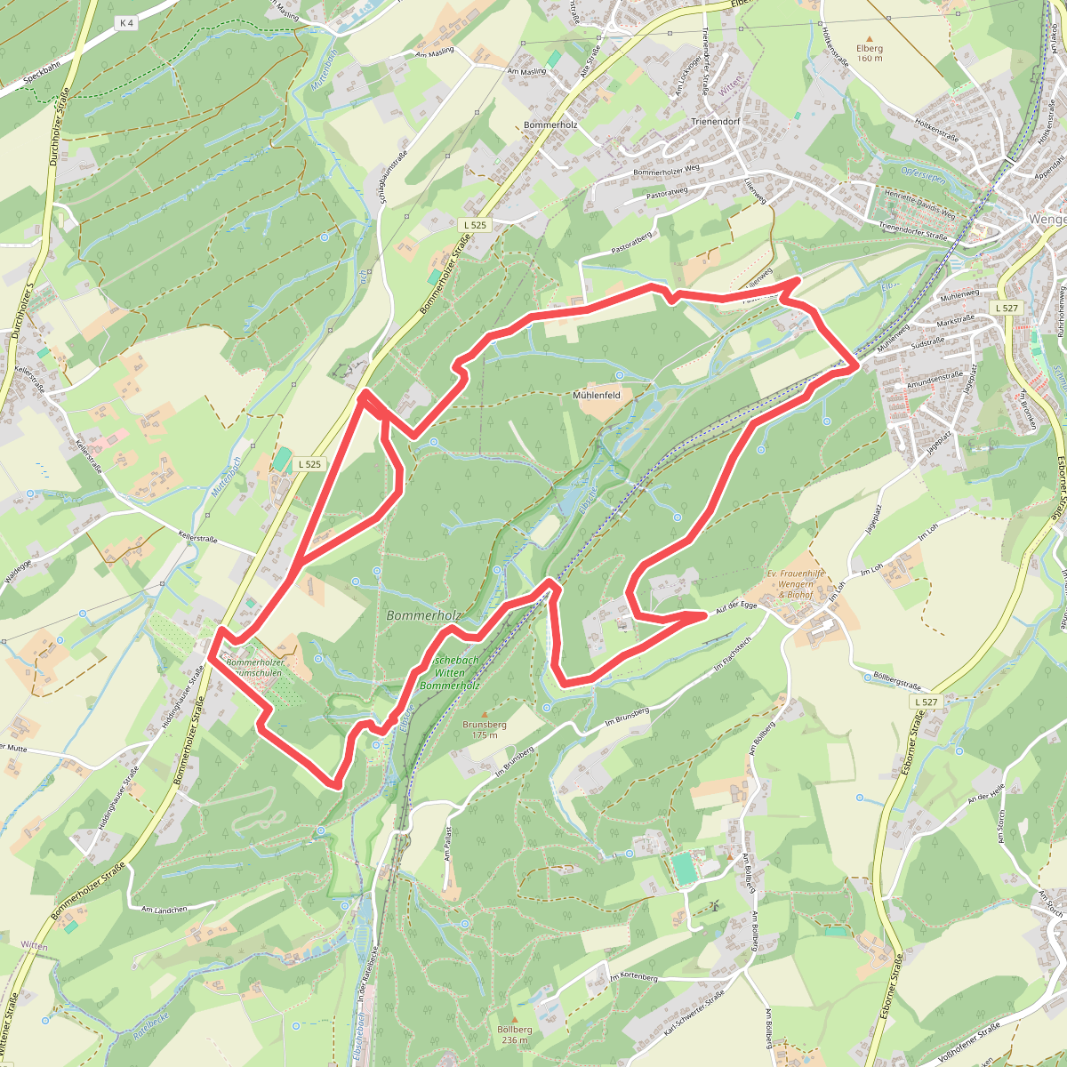 Bommerholz Rundweg B2