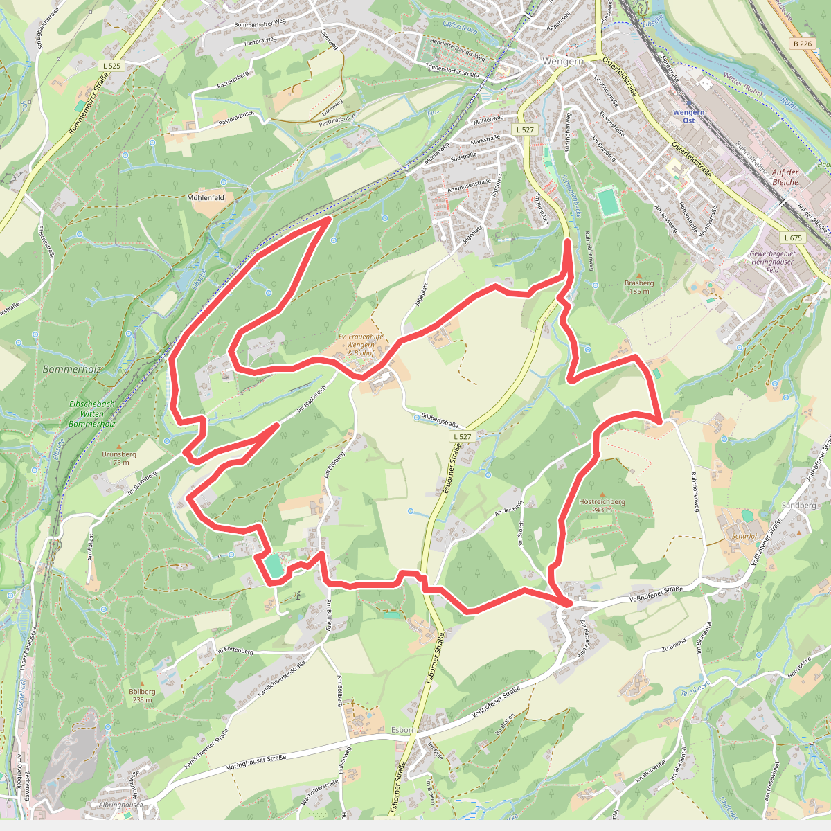 Drei-Dörfer-Weg Esborn