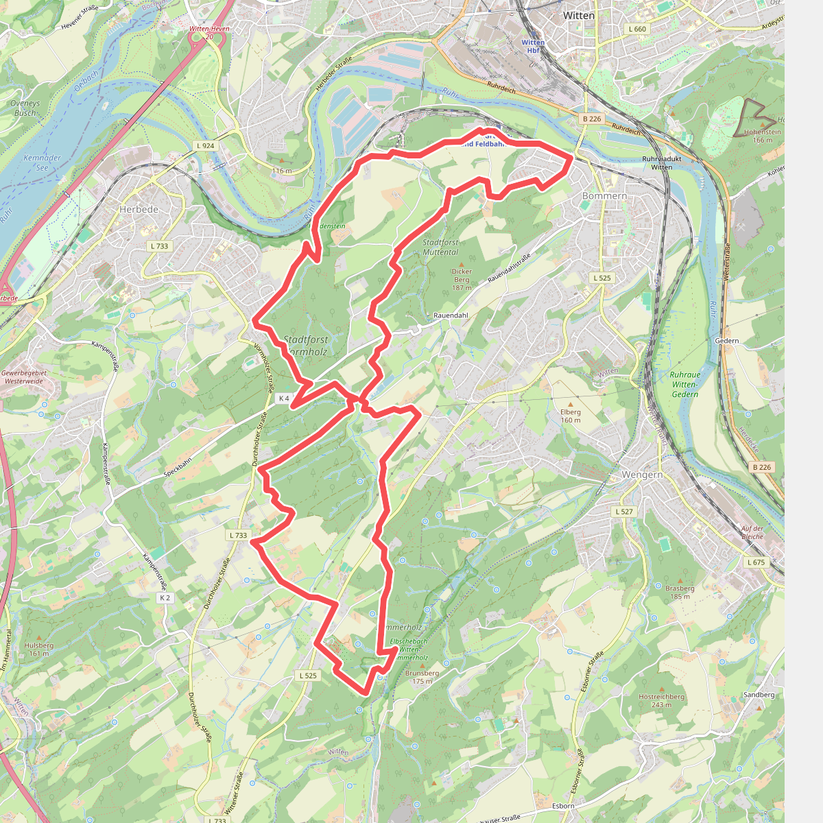 Fritz-Golte-Weg Witten