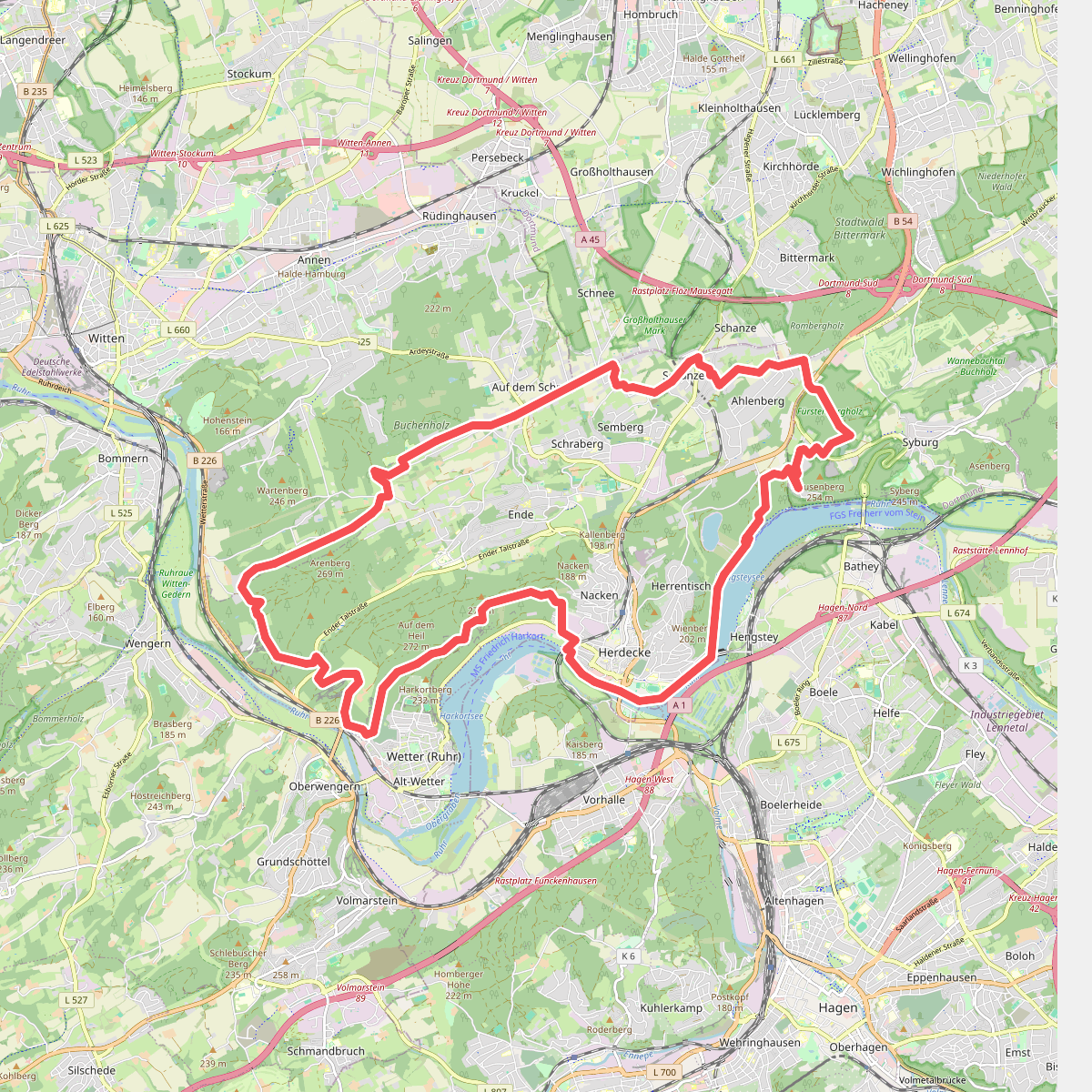 (H) Rund um Herdecke