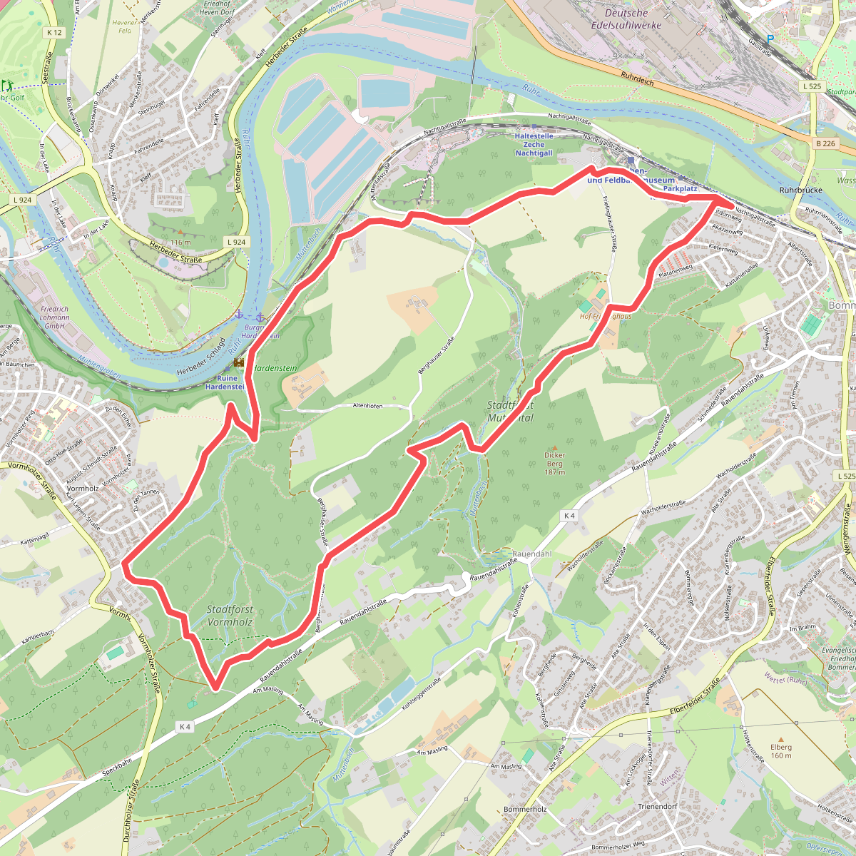 Muttental Rundweg M1