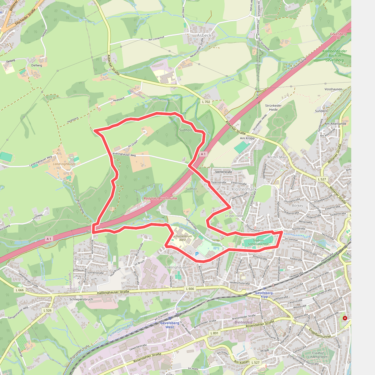 Wanderweg A5