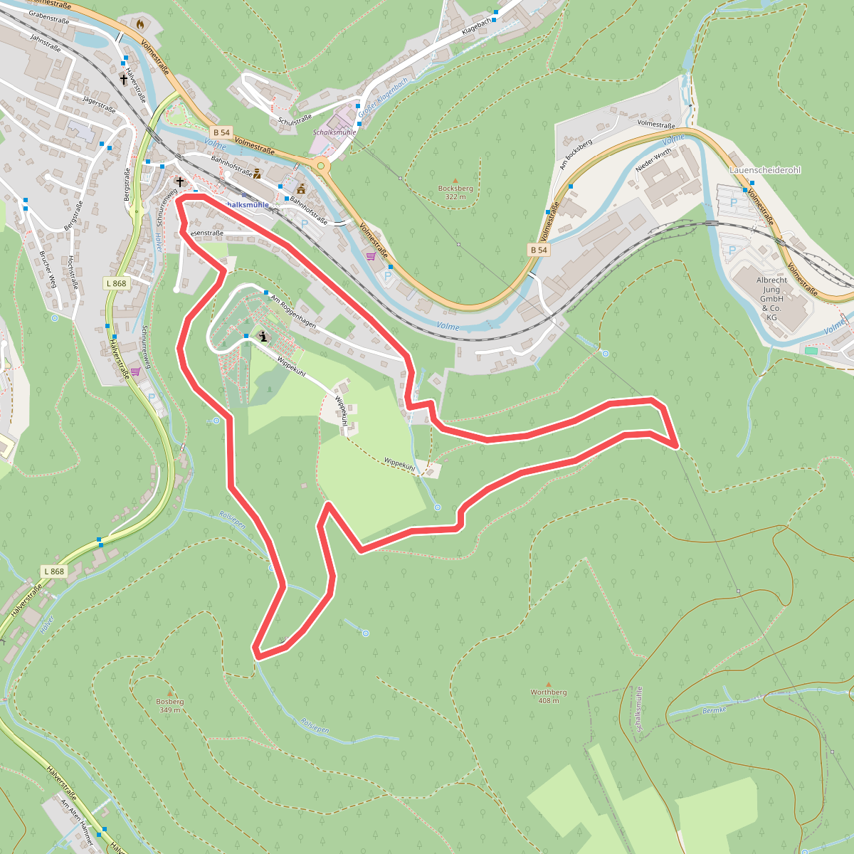 [A1] Rund um Wippekühl
