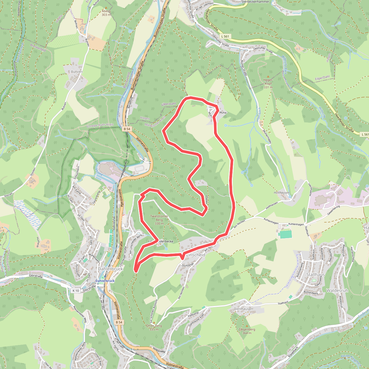[A7] Rundweg Dahlerbrück-Lischeid -Muhle