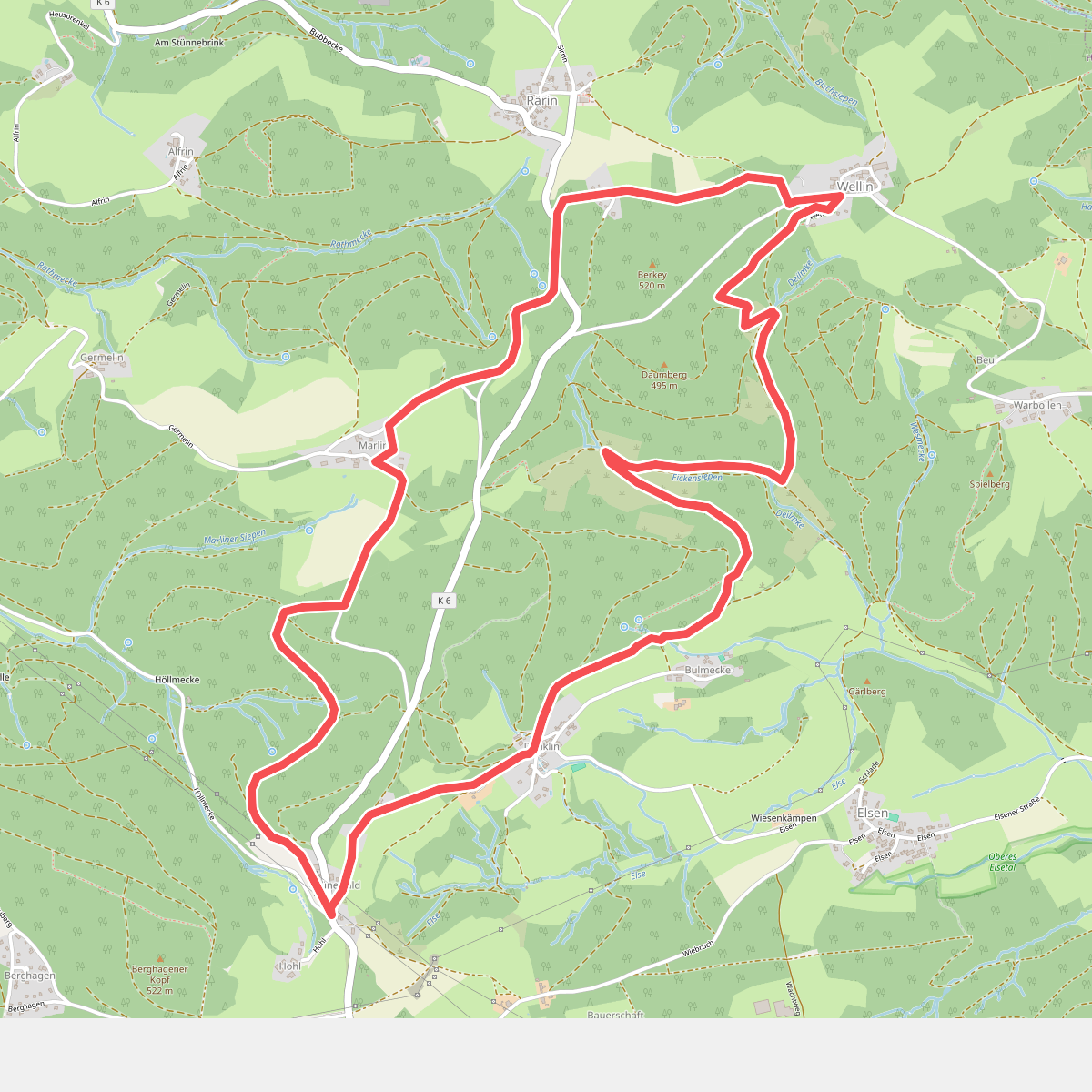 [A4] Rundweg Grünewald - Wellin