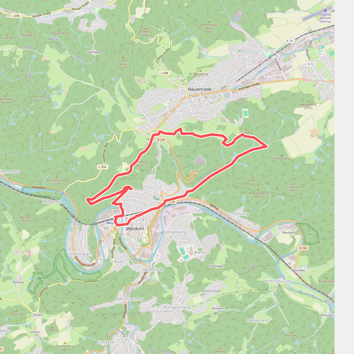 [W2] Werdohl Rundweg