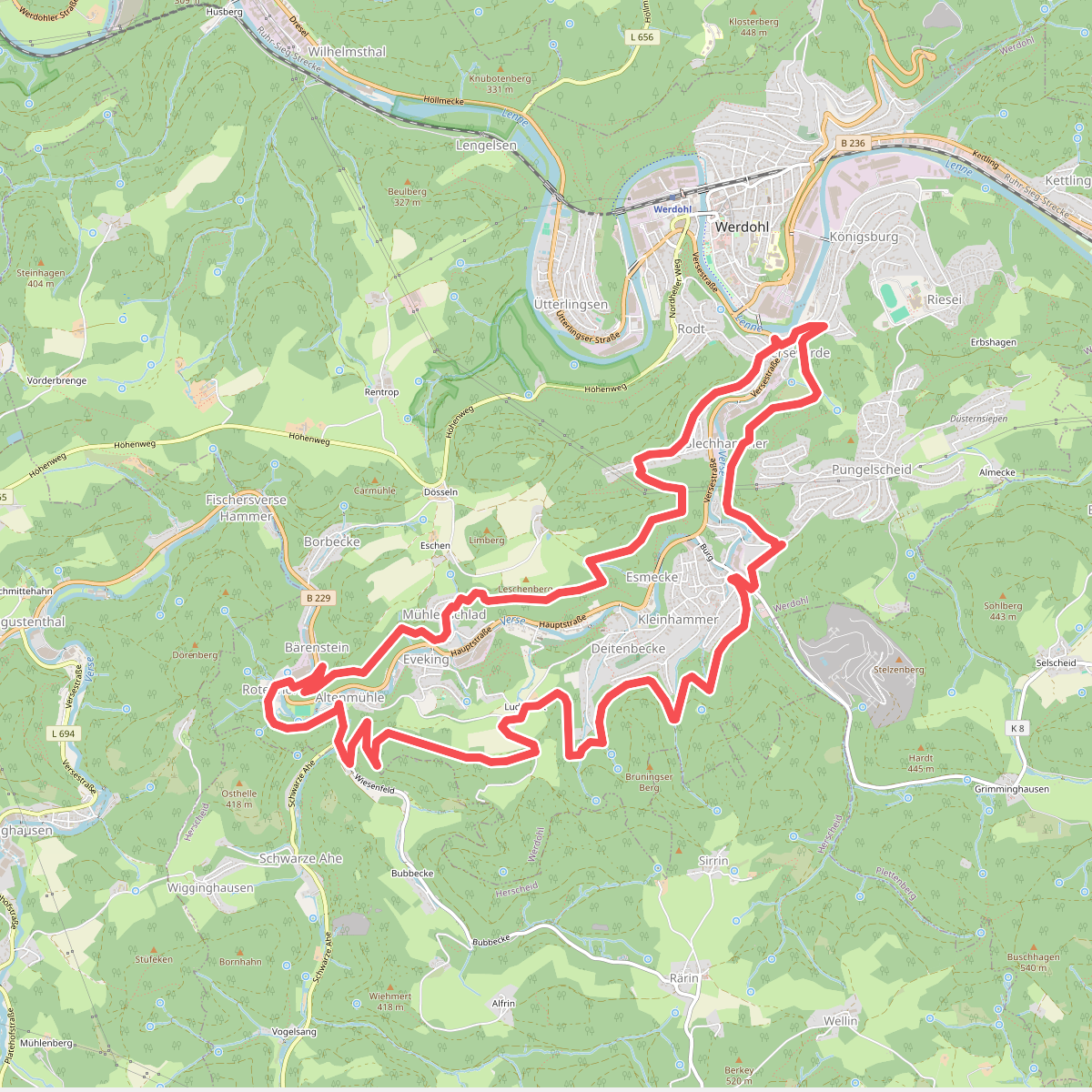 [W5] Werdohl Rundweg