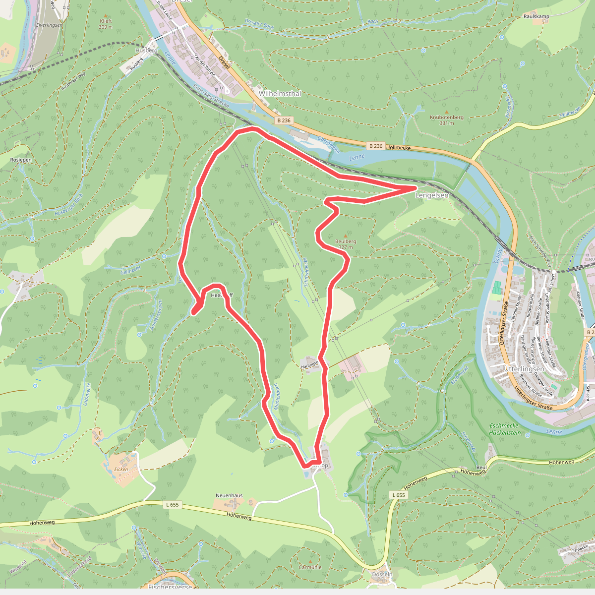 [W7] Werdohl Rundweg