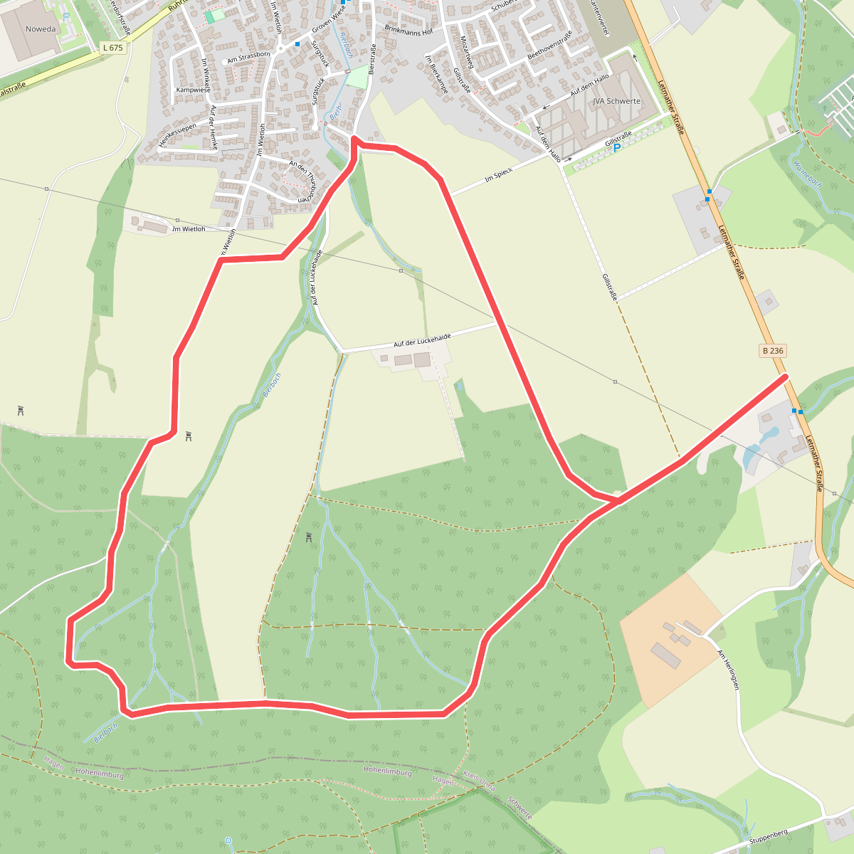 [A4] B236 Im Spiek - Bierbach