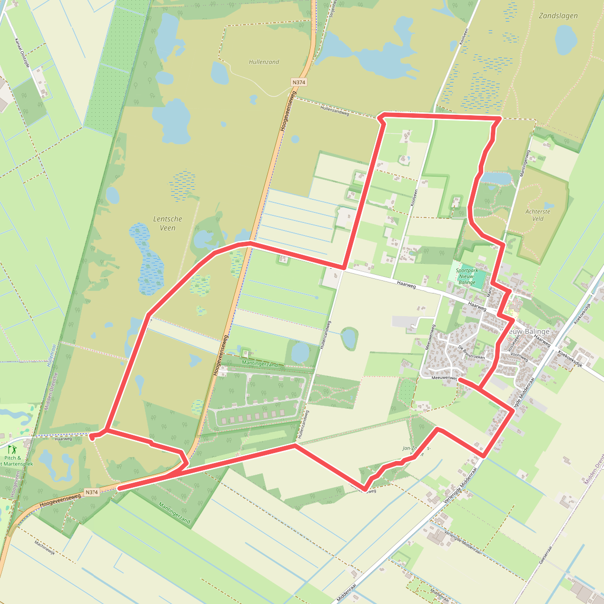 Dorpsommetje Nieuw-Balinge