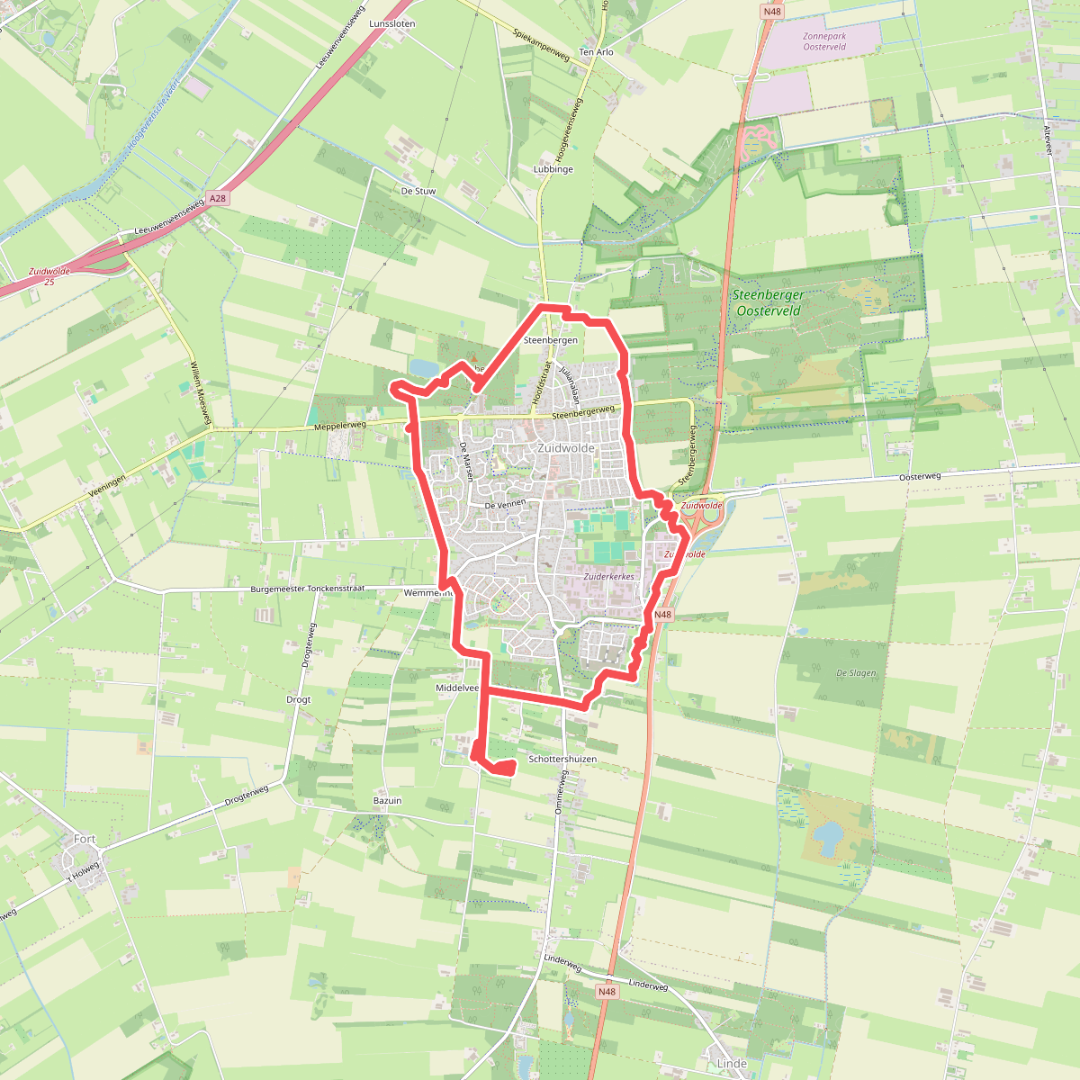 Vlinderommetje Zuidwolde - 10 Kilometer