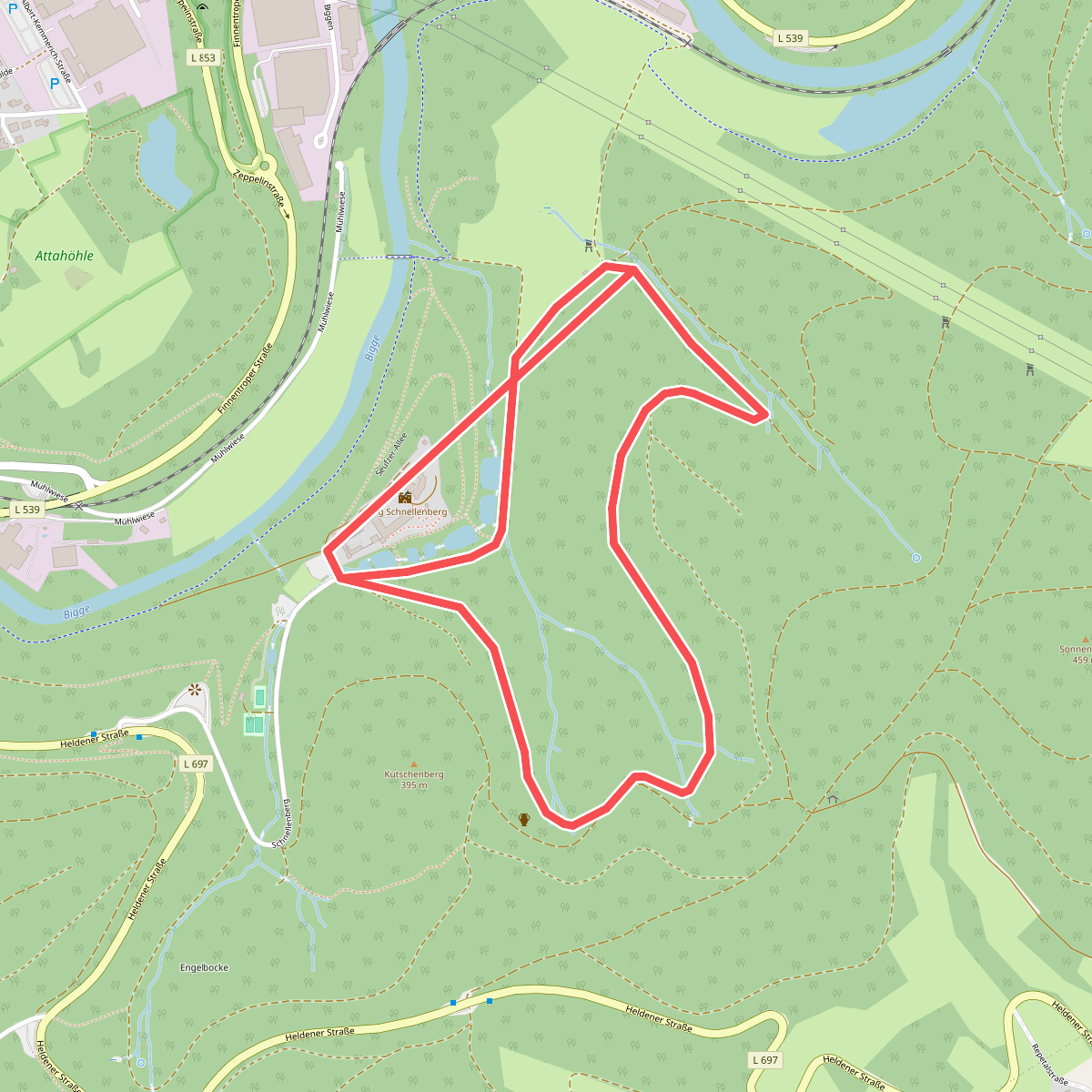 Schnellenberg Rundweg A2
