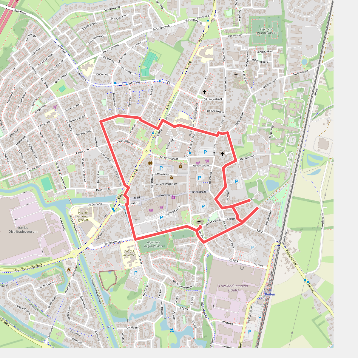 Dorpsommetje Beilen