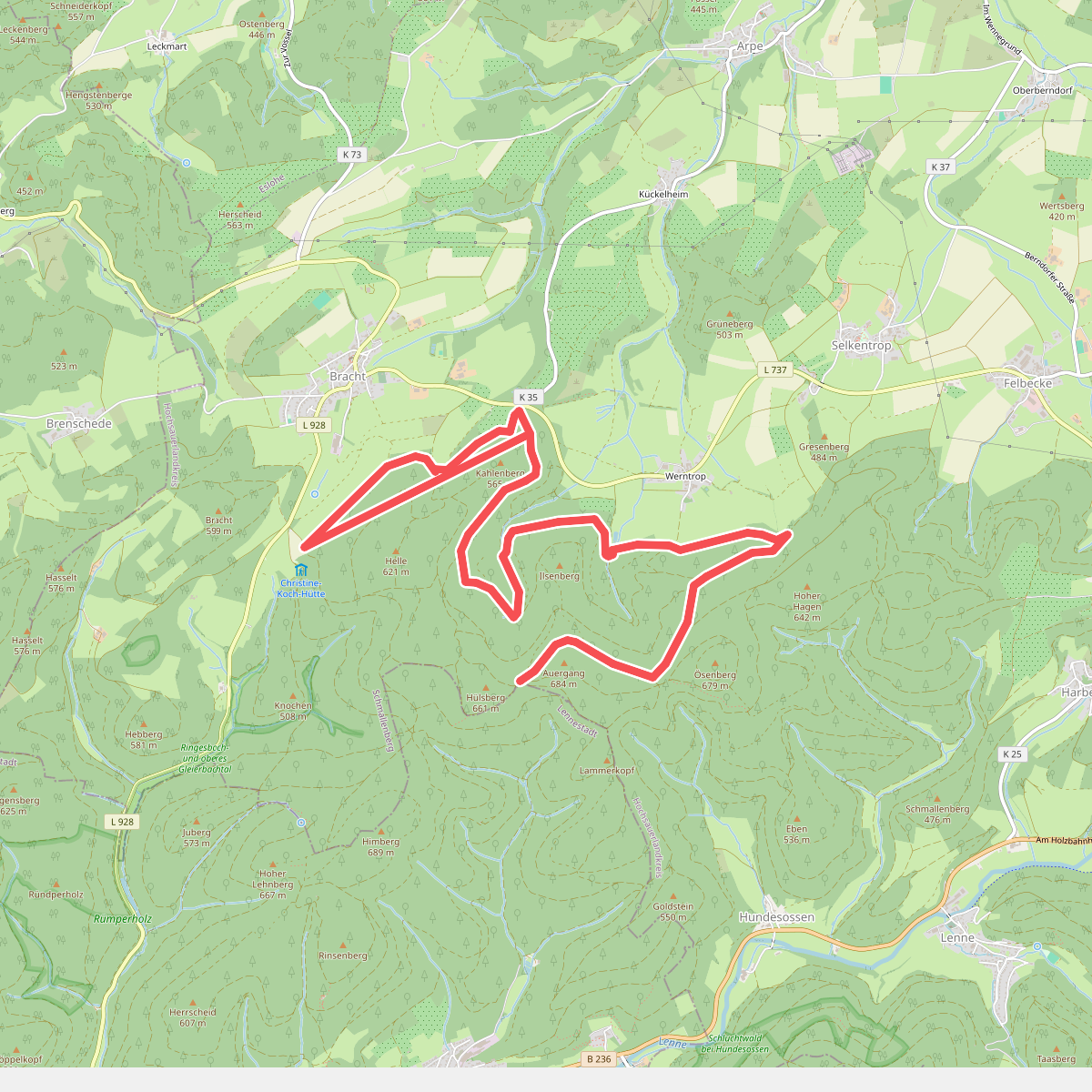 Bracht Rundweg BR1