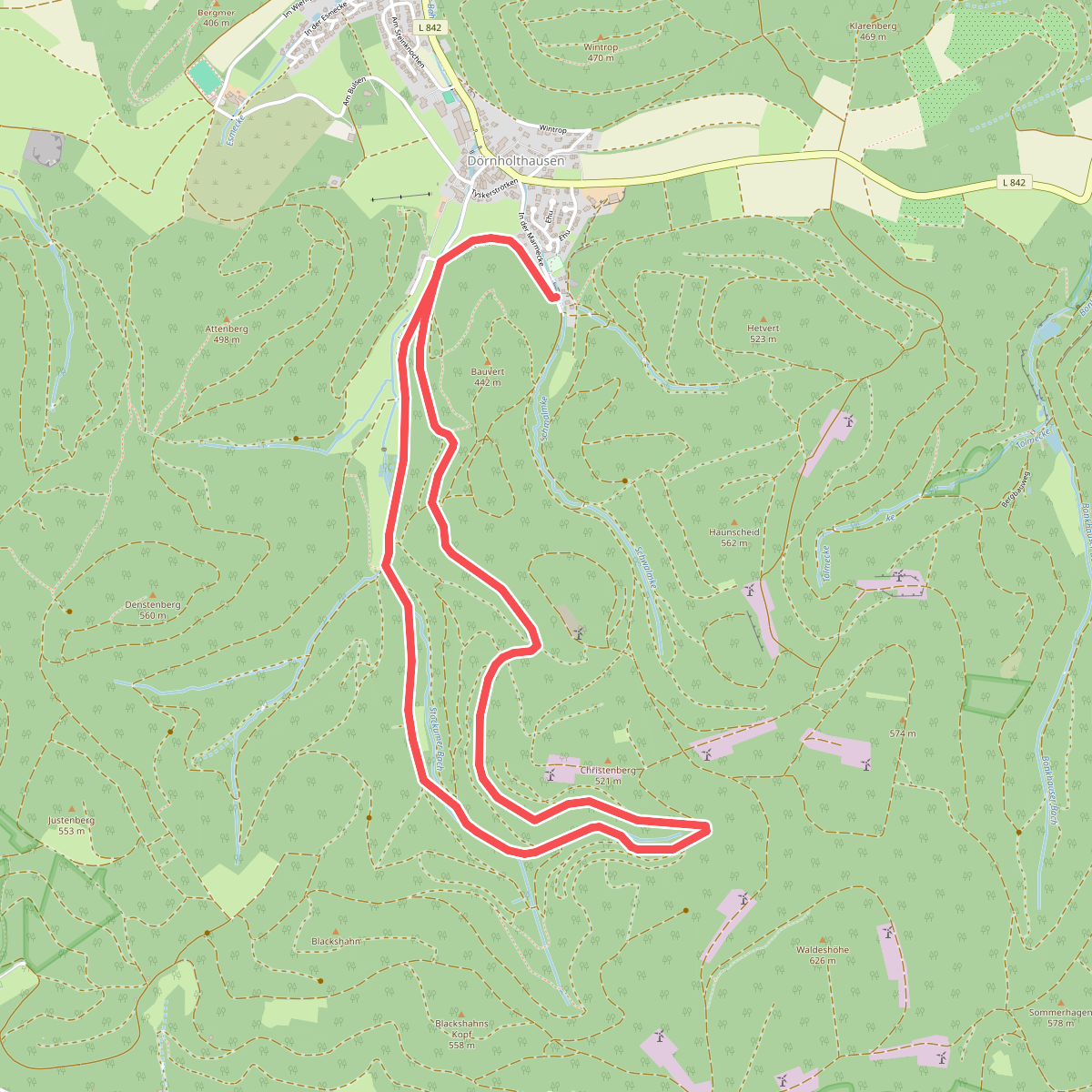 Dörnholthausen Rundwanderweg A3