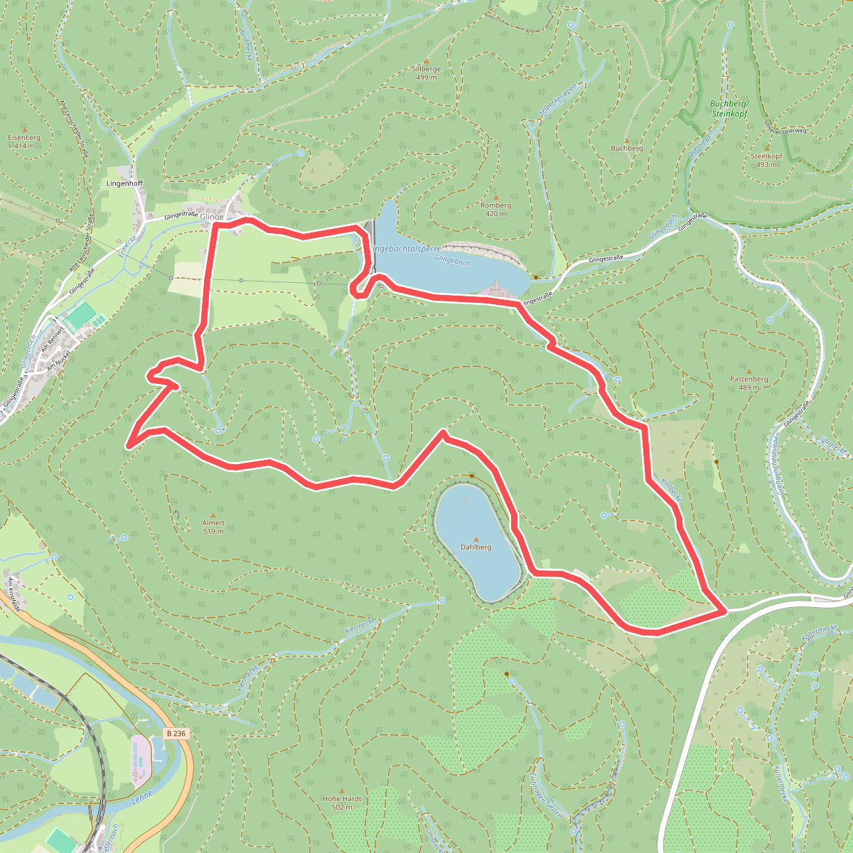 Glinge Rundweg U