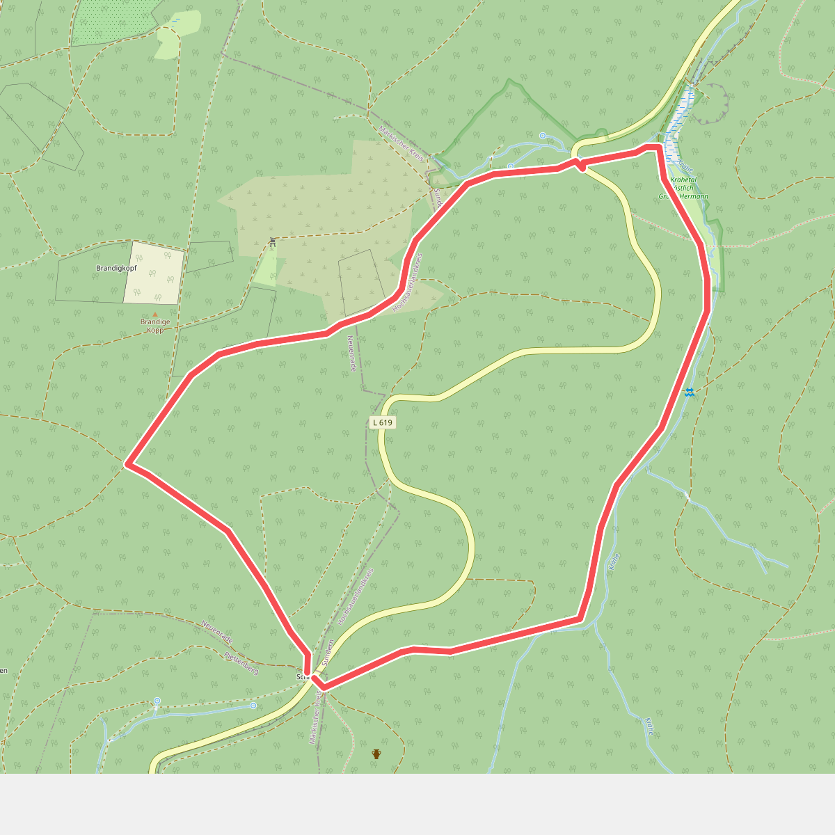 Rundwanderweg am Schlot A4