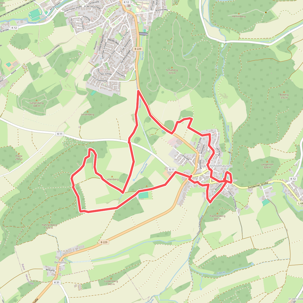 Bergbauwanderweg
