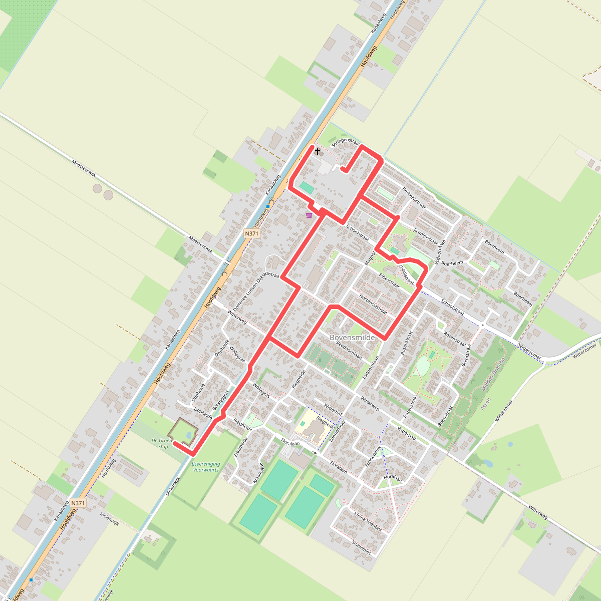 Historische wandelroute Bovensmilde