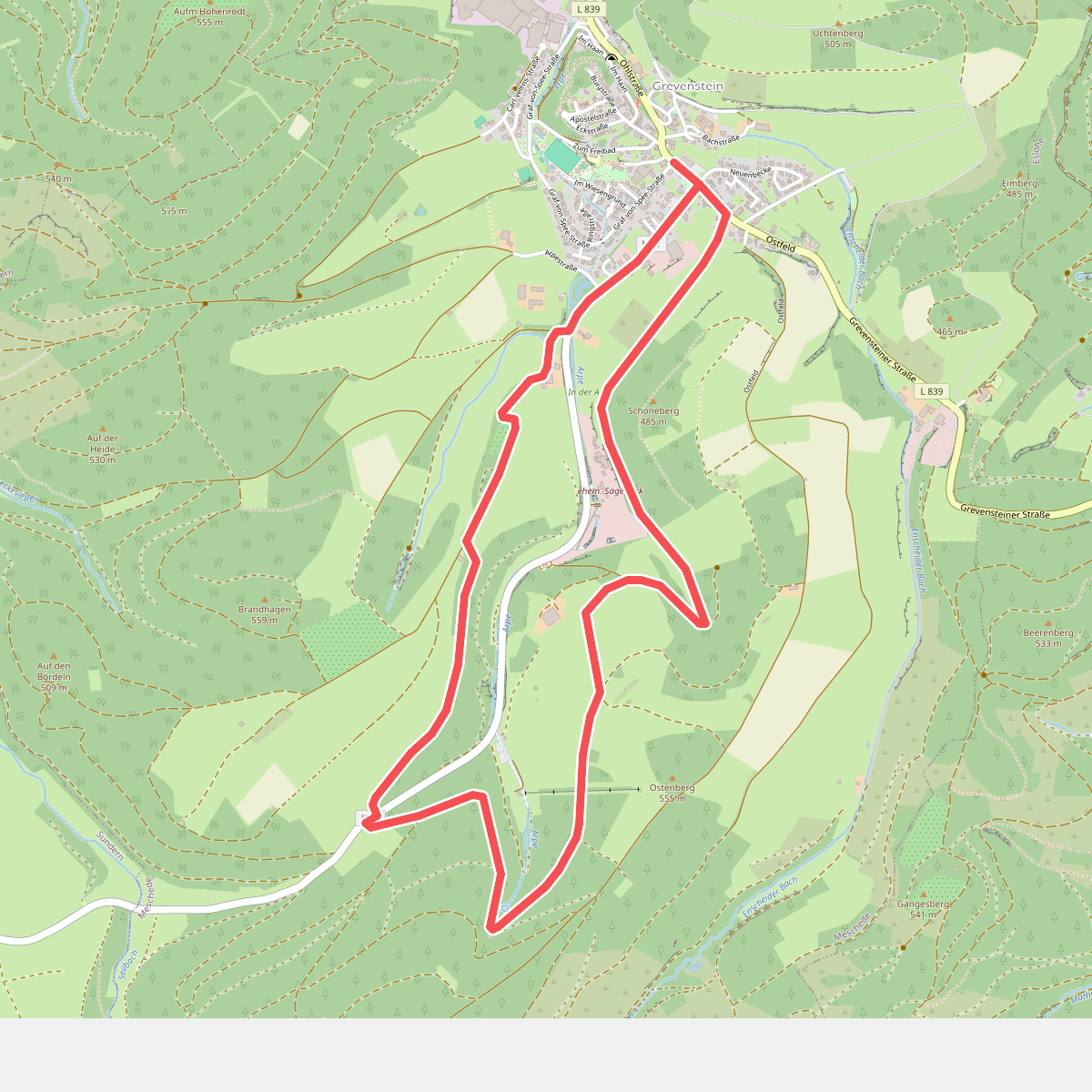 Grevenstein Rundweg G4