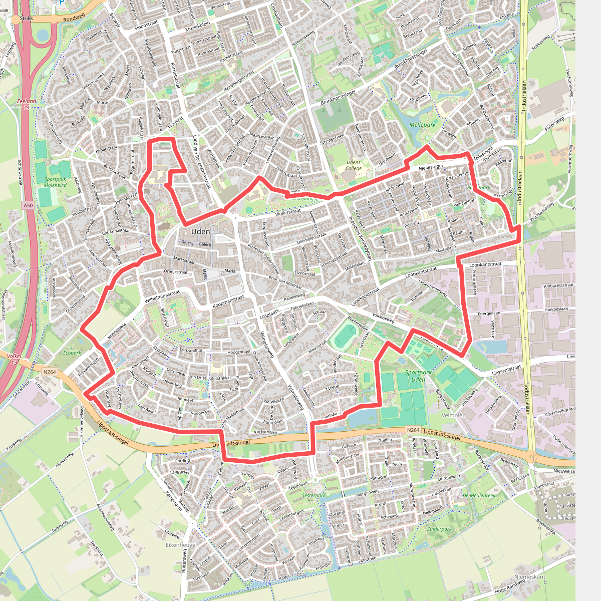 Kloosterrondwandeling Uden