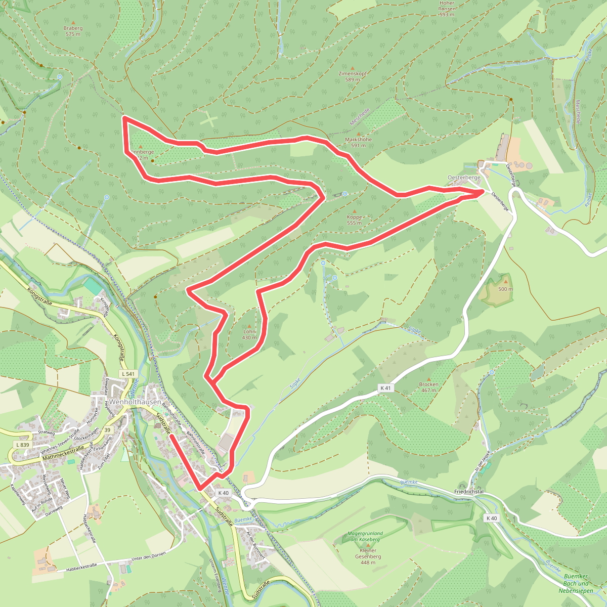 Wenholthausen Rundweg W5