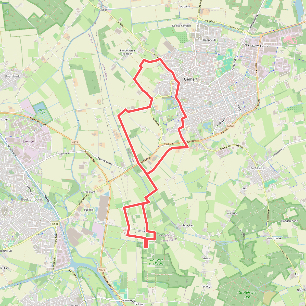 Kloosterrondwandeling Aarle-Rixtel