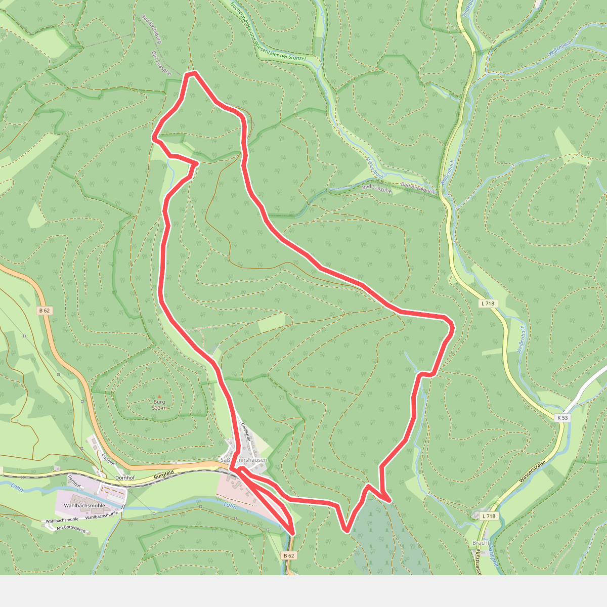 Saßmannshausen Rundweg A3