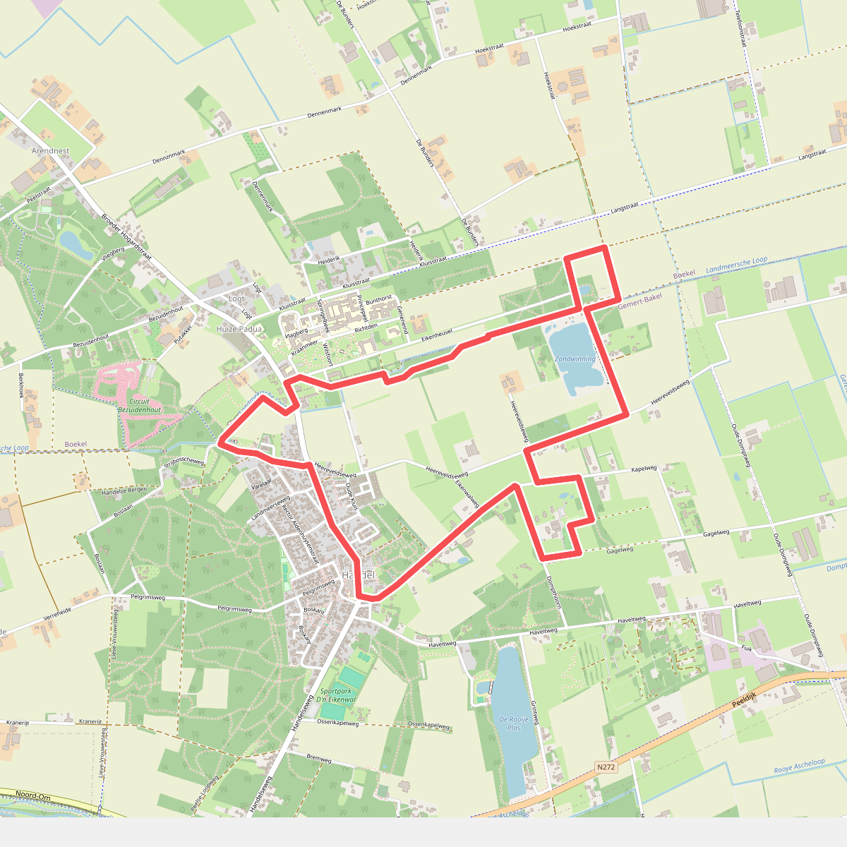 Kloosterrondwandeling Boekel en Handel