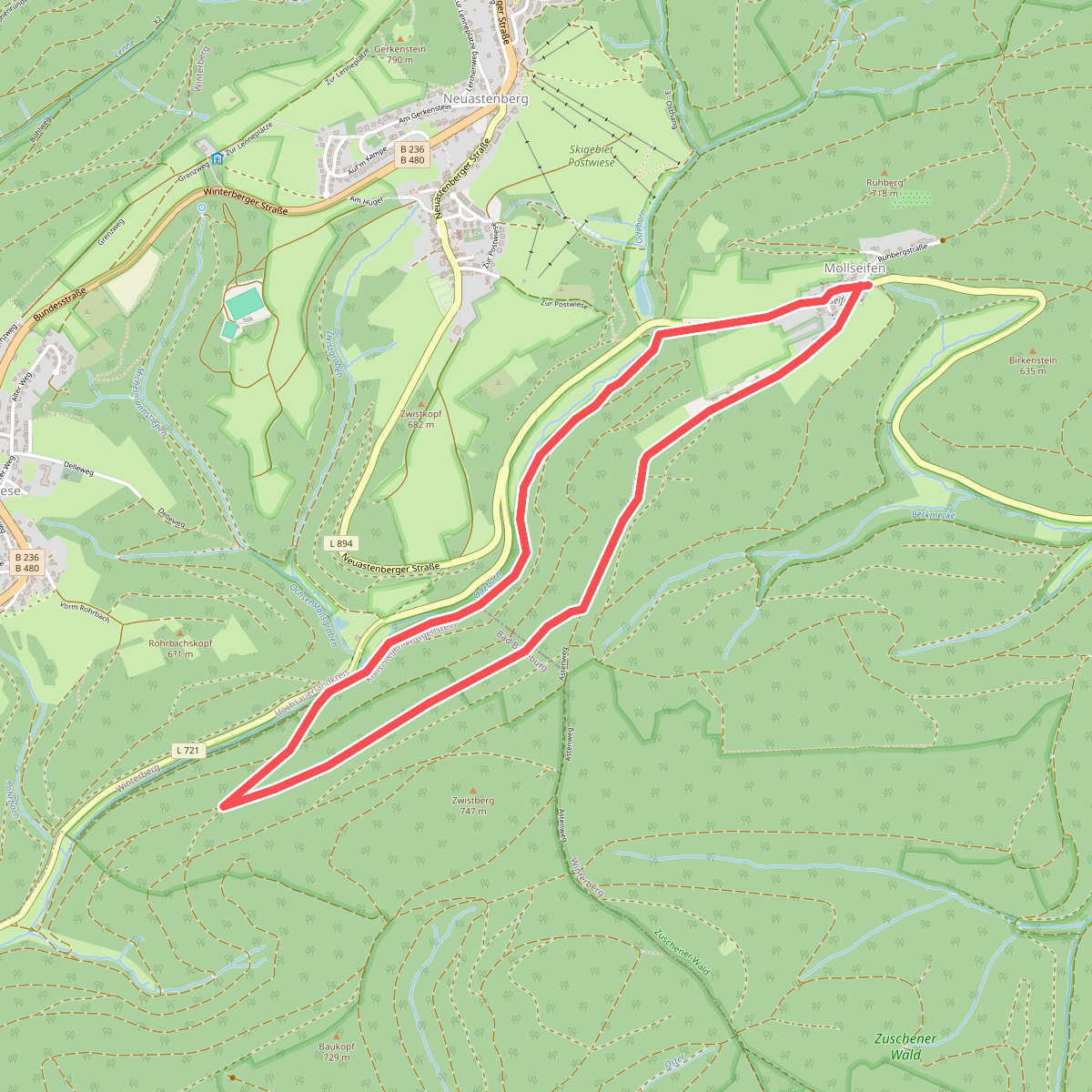 Mollseifen Rundweg M1