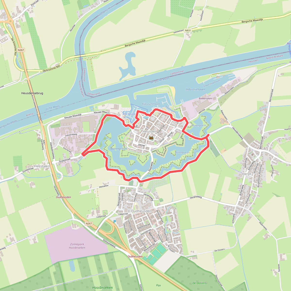 Stadswandeling Heusden | Zuiderwaterlinie