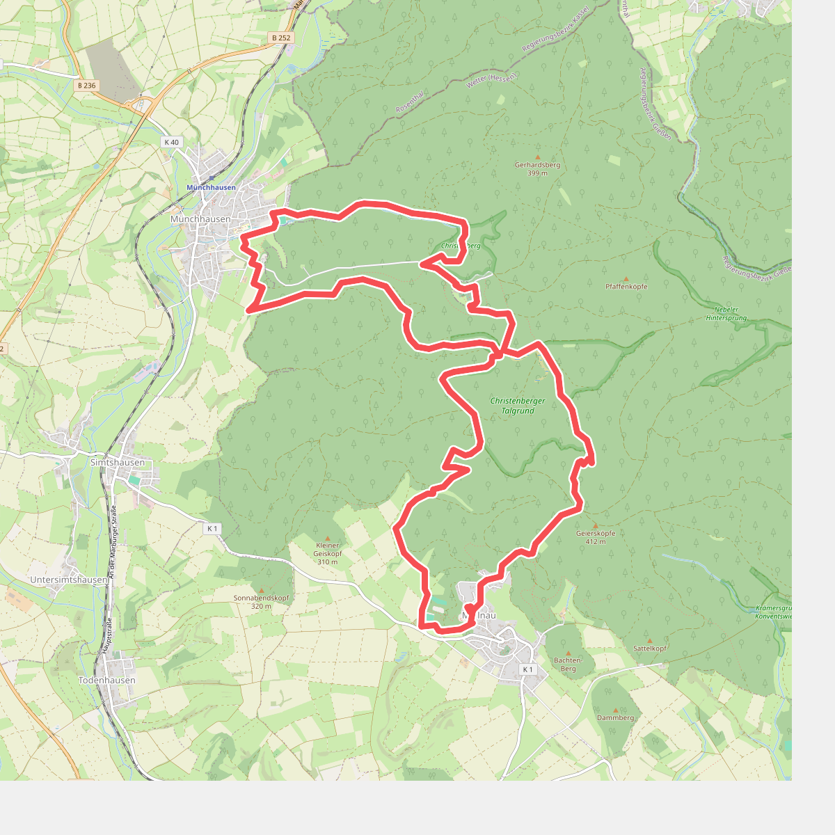 Extratour Christenberg