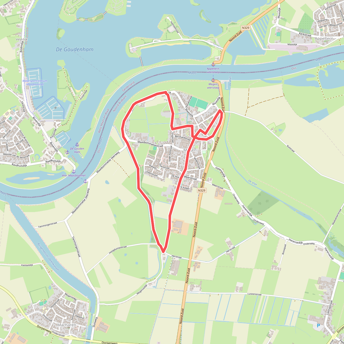 Kloosterrondwandeling Megen
