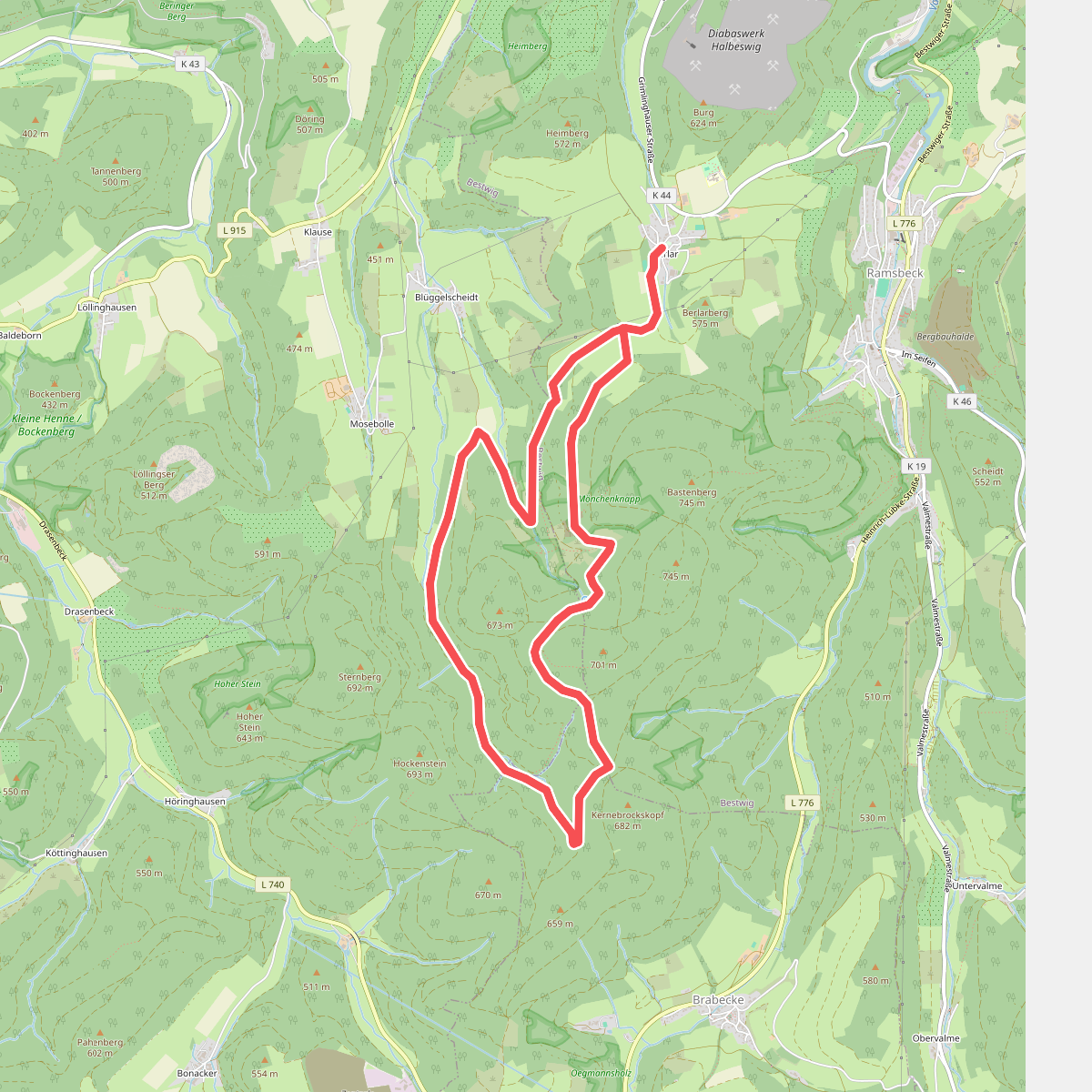 Rundwanderweg Berlar 3