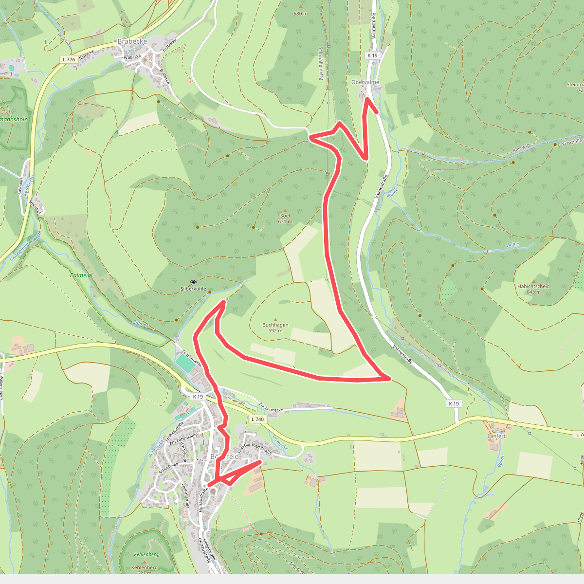 Bödefeld Rundweg B3