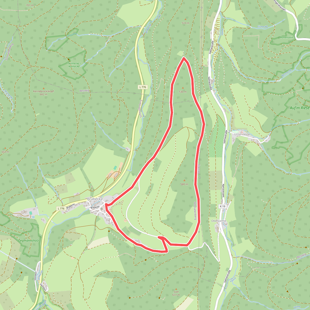 Brabecke Rundweg BR3