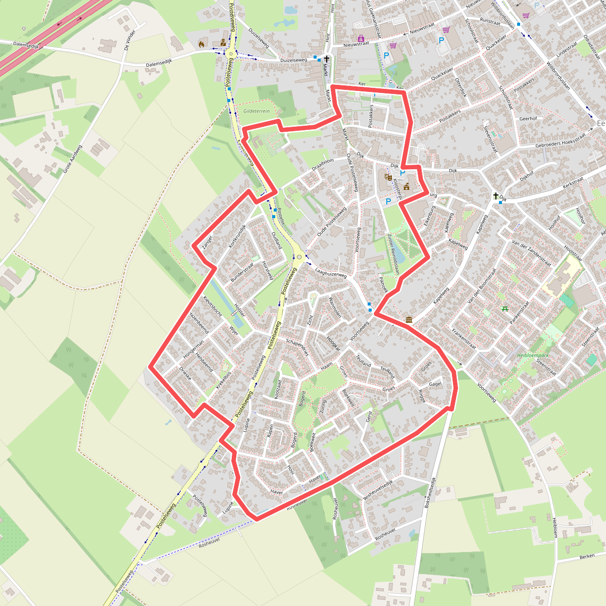 Toegankelijke route Eersel