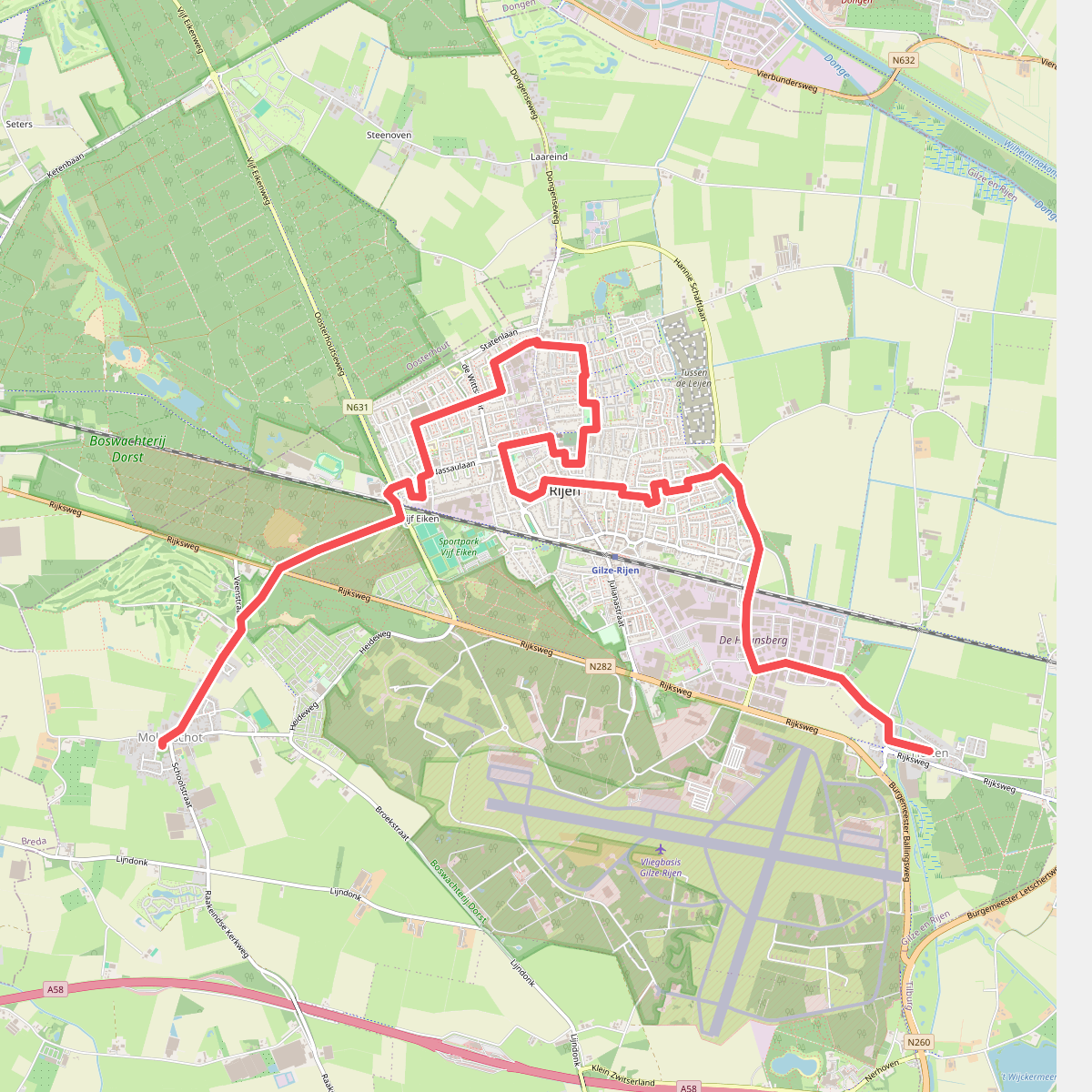 Kunstwandeling Rijen