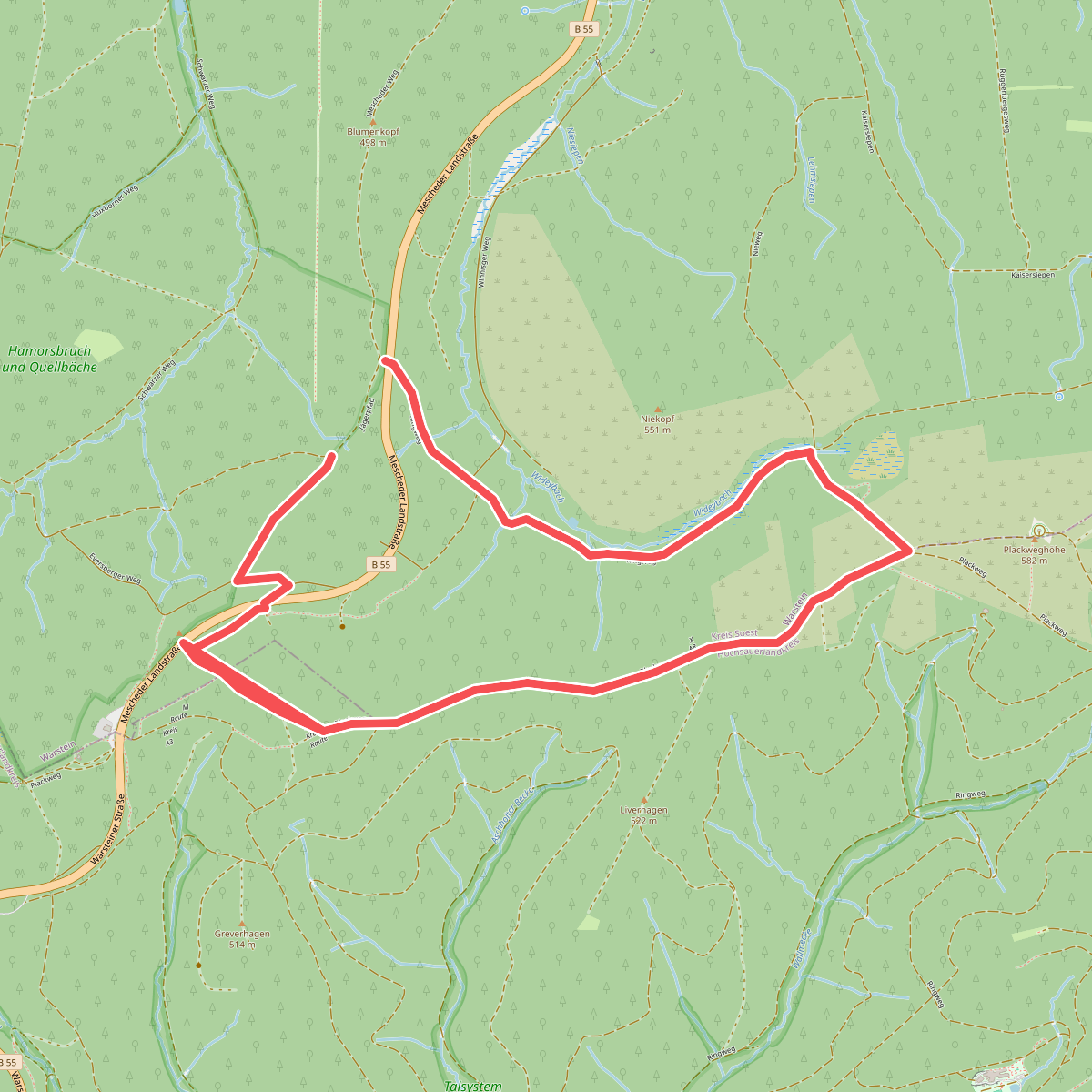 [O} Warstein Kapellenrundweg