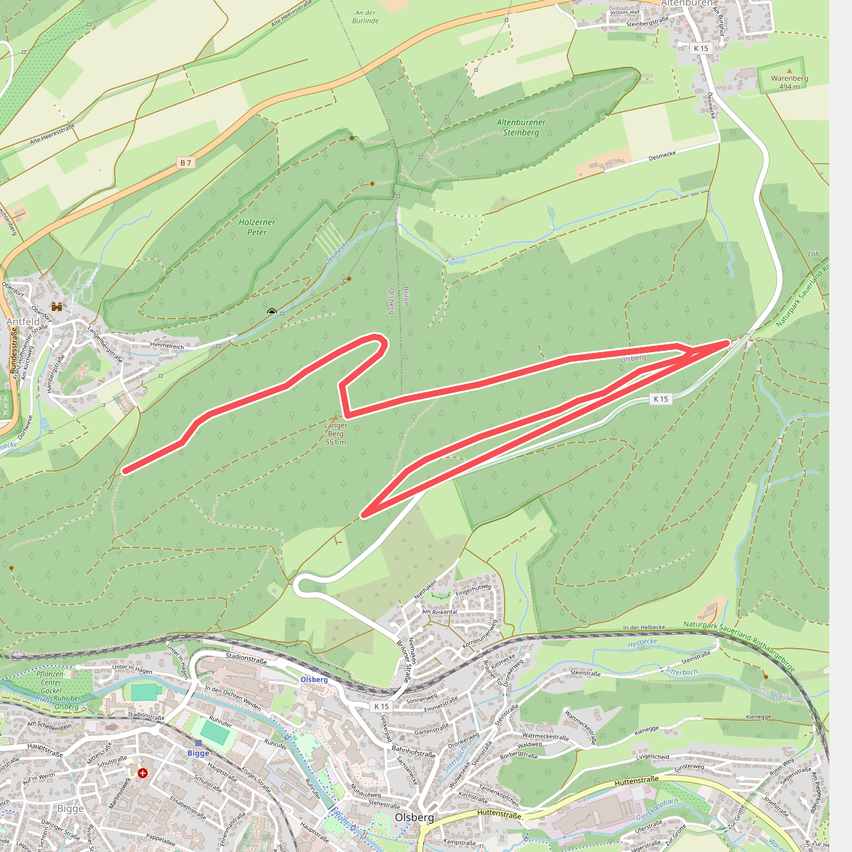 Langer Berg Rundweg A2