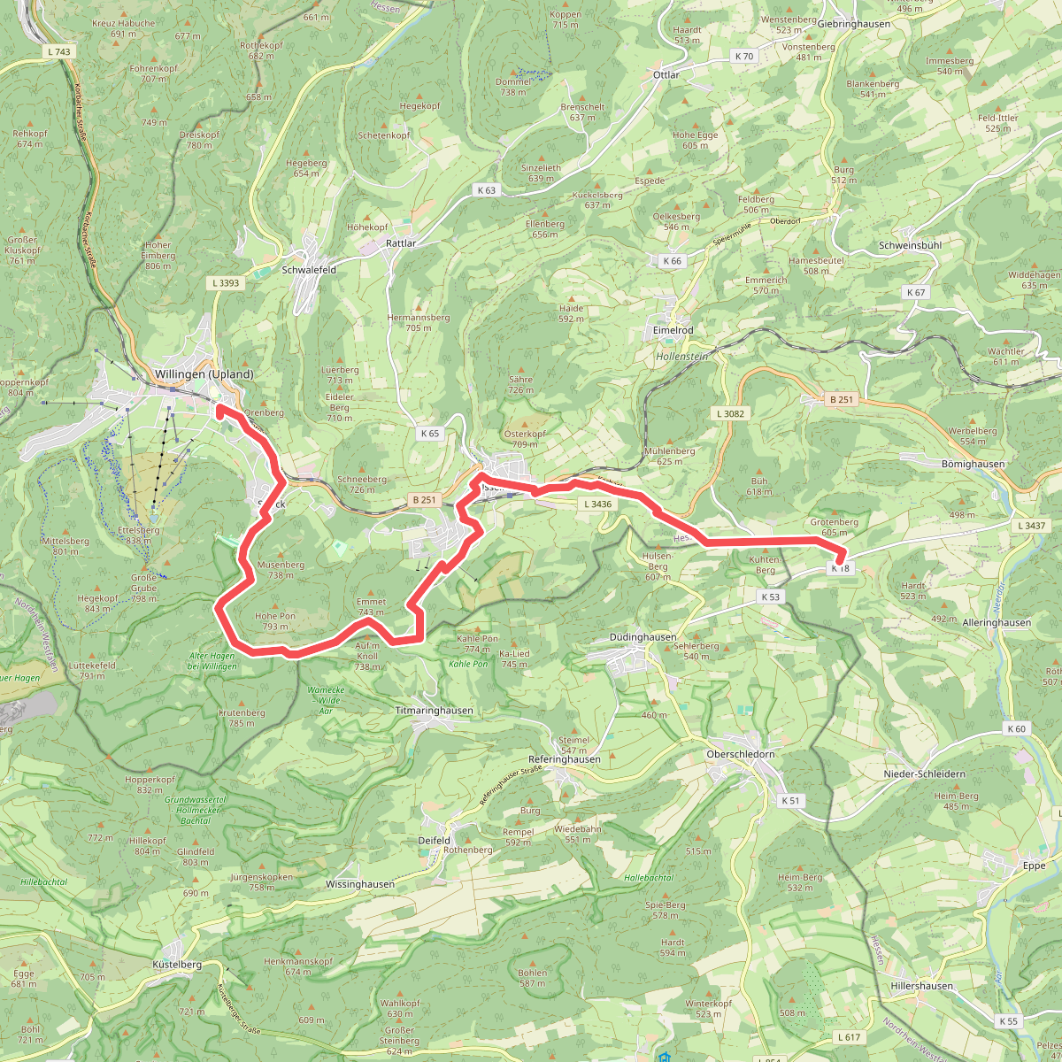 Hessenweg 6, Abschnitt Willingen - Welleringhausen